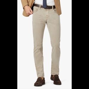 Courage Straight Leg Pants in Mushroom Soft Touch Mid Rise , Straight Leg